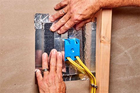 how to seal outdoor electrical box|insulate electrical outlets inside home.